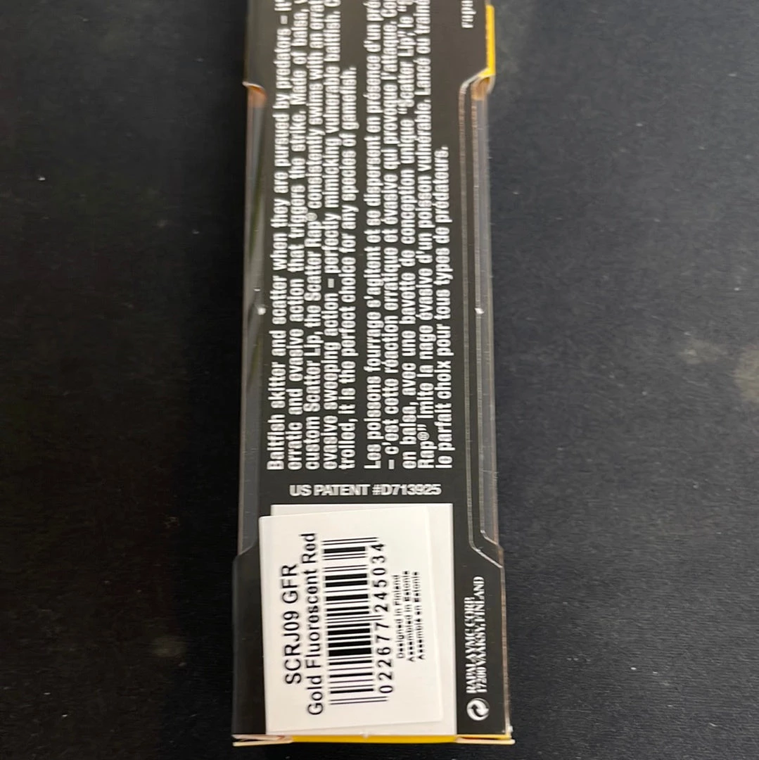 Superfly Flies Rapala Scatter Rap Jointed J9 (gold Fluro Red) 2 Superfly Flies Rapala Scatter Rap Jointed J9 (gold Fluro Red)
