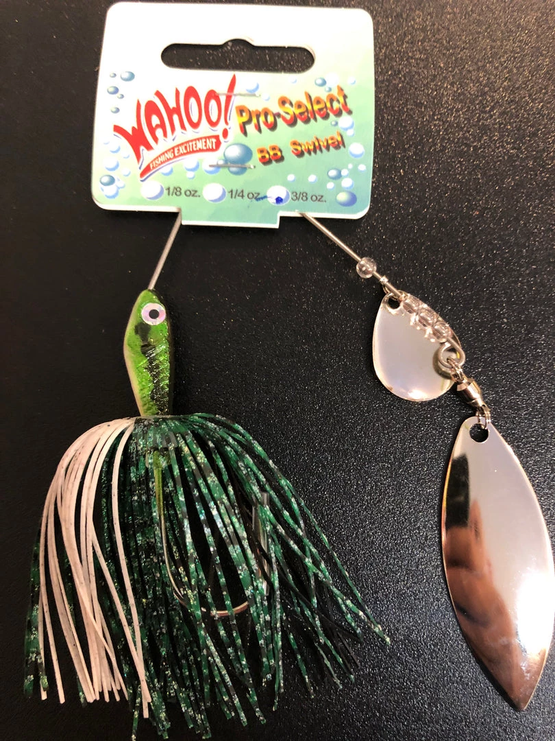 Gunarama Wahoo Spinnerbait Pro Select 3/8oz Baby Bass 1 Gunarama Wahoo Spinnerbait Pro Select 3/8oz Baby Bass