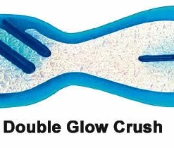 Dreamweaver 8" Blue Double Glow 8" Flashers