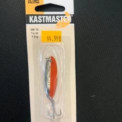 Gunarama Kastmaster 1/4 (chrome Flame) Trolling Spoons