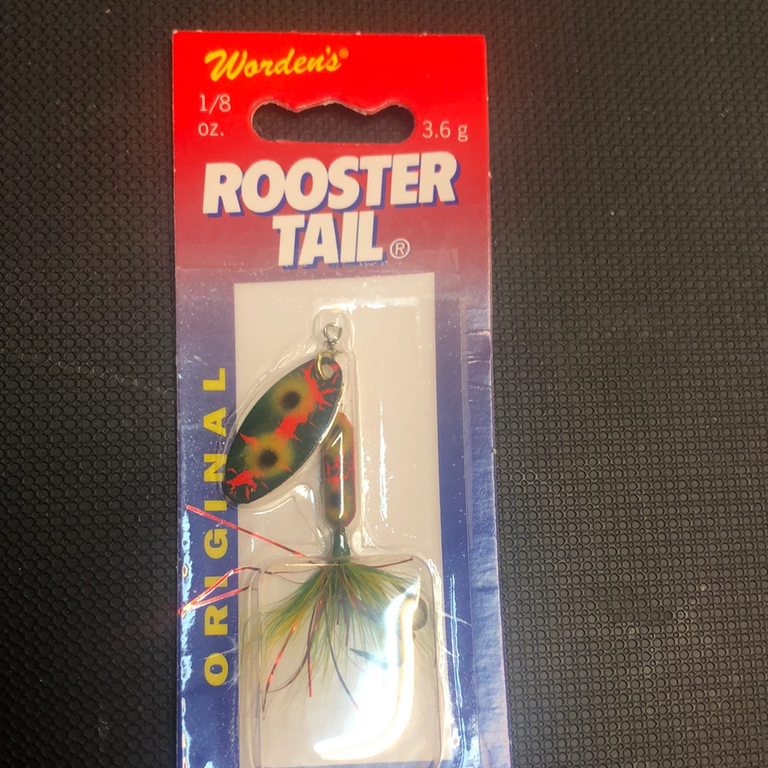 Gunarama Rooster Tail 1/8oz Frog Bleeding 1 Gunarama Rooster Tail 1/8oz Frog Bleeding