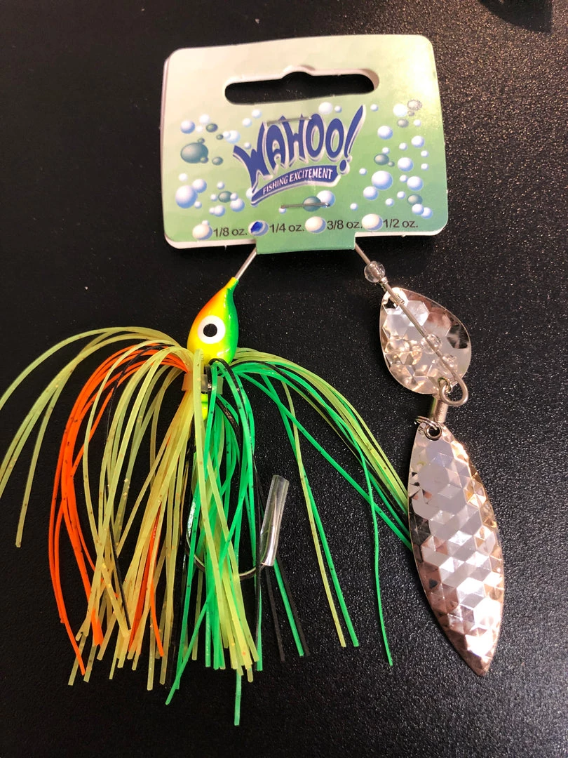 Gunarama Wahoo Spinnerbait Firetiger 1/4oz Spinners 1 Gunarama Wahoo Spinnerbait Firetiger 1/4oz Spinners