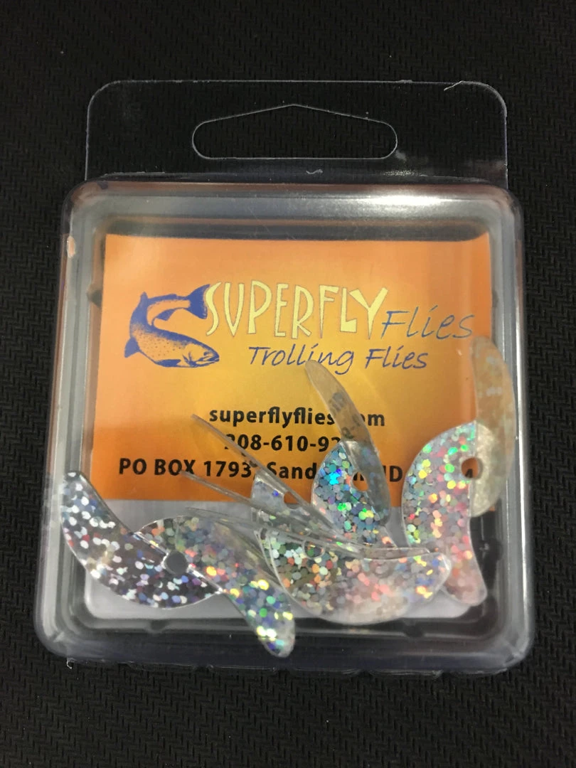 Superfly Flies Silver Spinning Blades Spinner Blades 2 Superfly Flies Silver Spinning Blades Spinner Blades