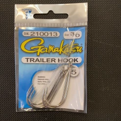 Gunarama Hooks And Sinkers Gamakatsu 3/0 Trailer Hook