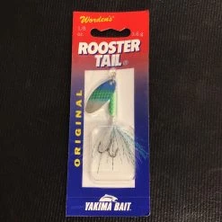 Yakima Bait Rooster Tail 1/8oz Citrus Shad Spinners