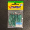 Gunarama Soft Baits Gold Star 2” Green Glitter F107R