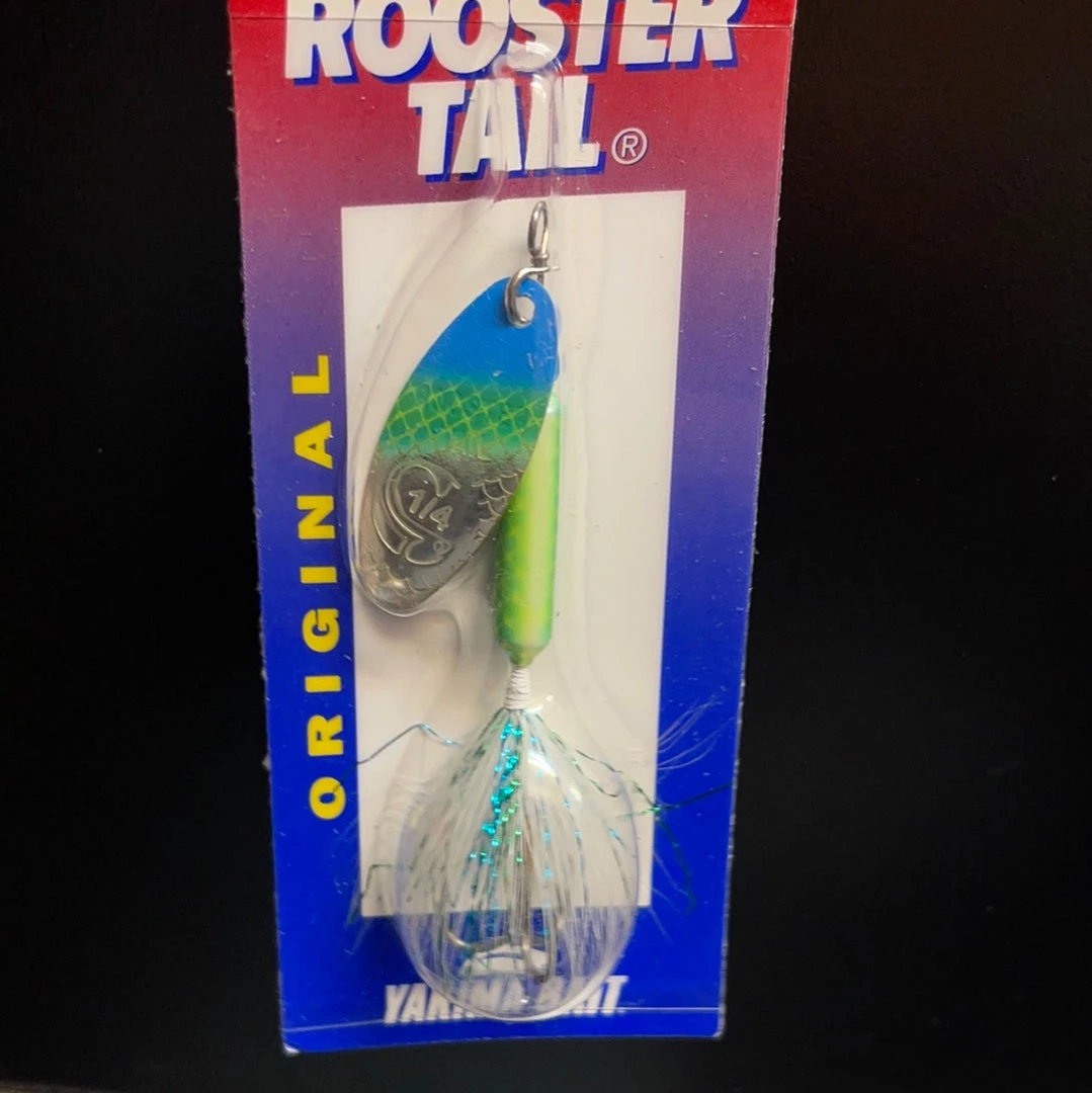 Gunarama Rooster Tail 1/4oz Citrus Shad Spinners 1 Gunarama Rooster Tail 1/4oz Citrus Shad Spinners