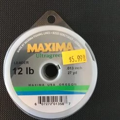 Gunarama Fishing Line Maxima Ultragreen 12lb
