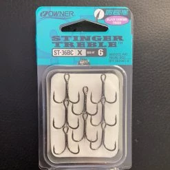 Gunarama Hooks And Sinkers Owner Stinger Treble Size 6