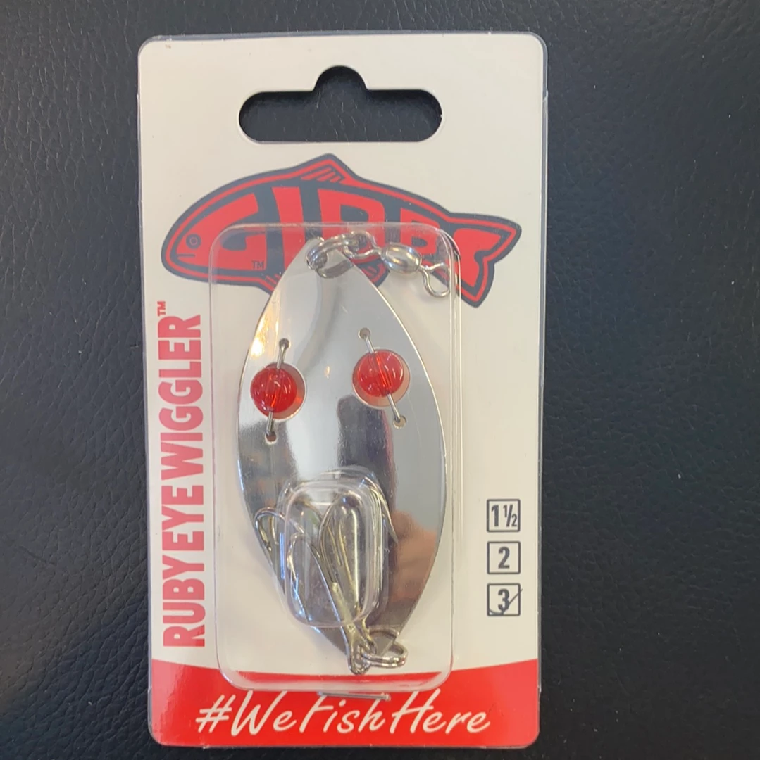 Big Rock Gibs Ruby Eye Wiggler 3oz Trolling Spoons 1 Big Rock Gibs Ruby Eye Wiggler 3oz Trolling Spoons