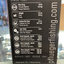 Superfly Flies Reels Pflueger President XTSP30