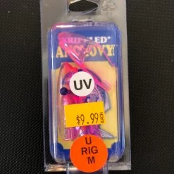 Gunarama Downriggers, Divers, Planer Boards Krippled Anchovy Pink