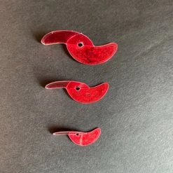 Superfly Flies Red Spinner Blades