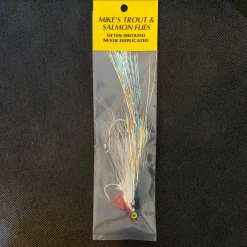 Mike's Trout & Salmon Flies Bucktail Flies Mike's Black / Red Beard