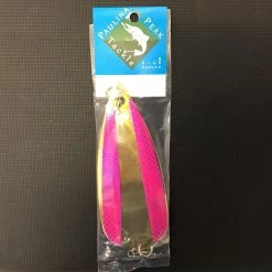Paulina Peak Tackle Gold Platted With Pink/Purple Scale Dodgers