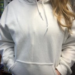 Superflys Hoodie White & Pink