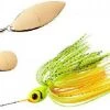 Gunarama Booyah Spinnerbait 3/8oz Chartreuse Perch Spinners