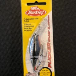 Gunarama Berkley Flicker Shad 5 Jointed Slick Black Pearl