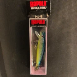 Gunarama Rapala Husky Jerk HJ-8 Blue/green Minnow
