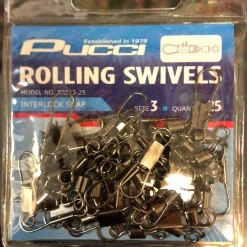 Gunarama Hooks And Sinkers Pucci Rolling Swivels #3