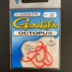 Superfly Flies Gamakatsu Octopus Red Size 2