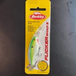 Gunarama Berkley Flicker Shad 5 Chartreuse Pearl