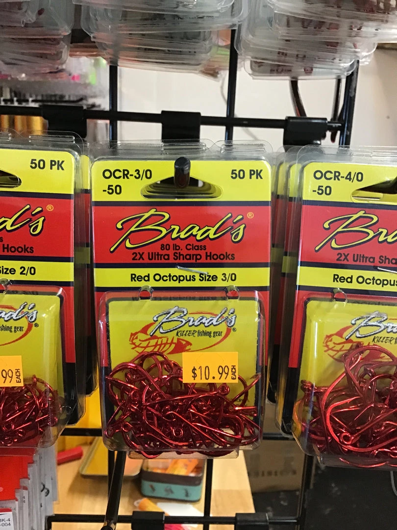 Gunarama Brads Red Octopus Size 3/0 1 Gunarama Brads Red Octopus Size 3/0