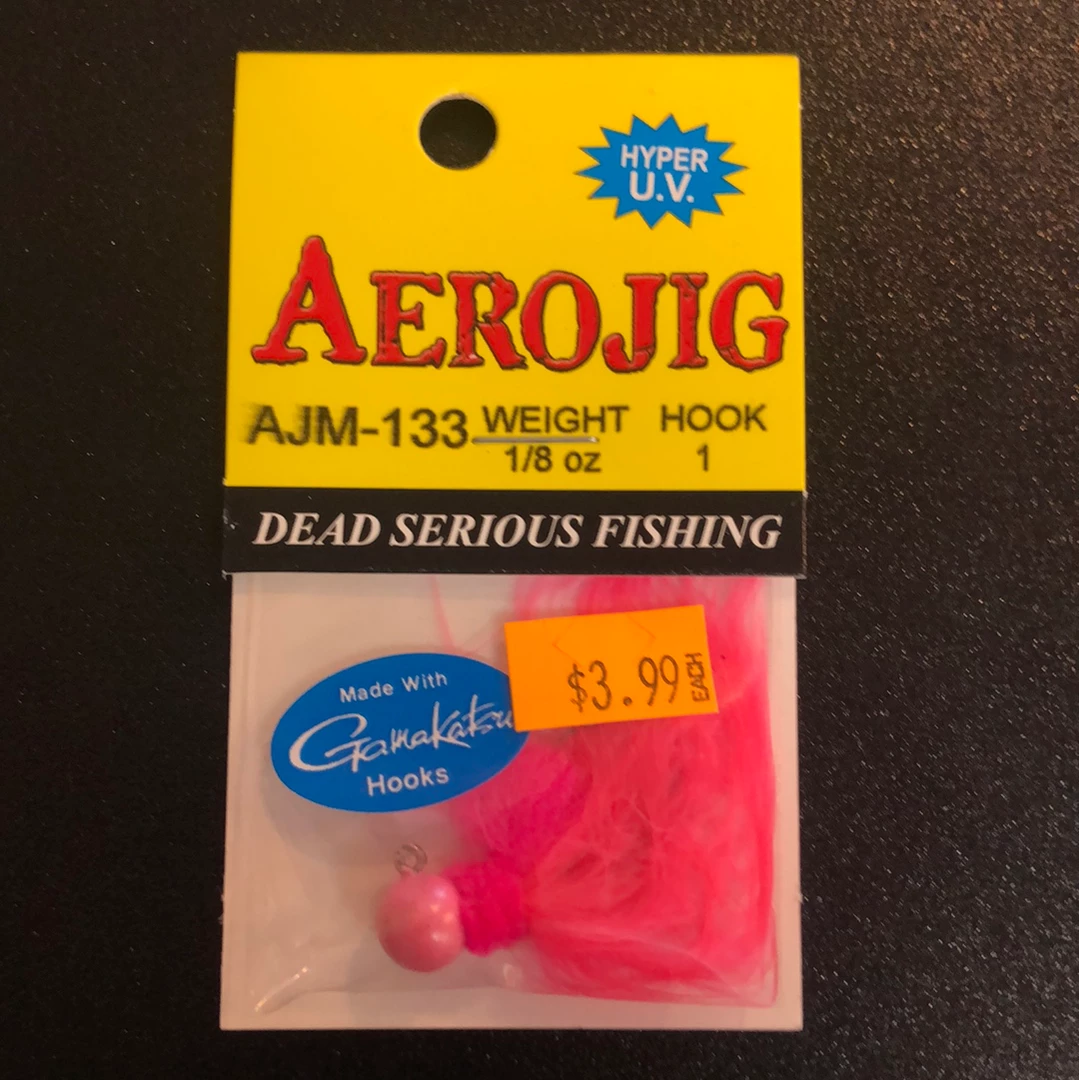 Gunarama Aero Jig 1/8oz Pink/pink 1 Gunarama Aero Jig 1/8oz Pink/pink