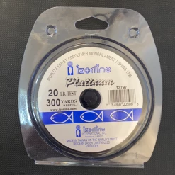Gunarama Fishing Line Izorline Platinum Green 20lb Test 300Yds