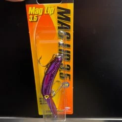 Gunarama Mag Lip 3.5 Metallic Purple Mag Lip & Kwikfish Lures