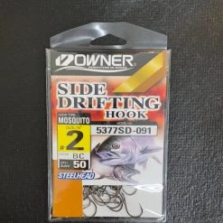 Big Rock Owner Size 2 Side Drifting Mosquito Hook Hooks And Sinkers