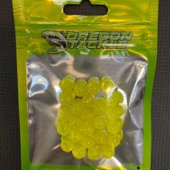 Gunarama Oregon Tackle Chartruse / Transp 8mm #868 Beads