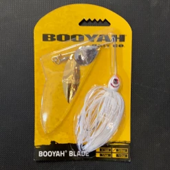 Gunarama Spinners Booyah Bait Co. 3/8 Snow White