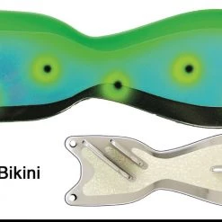 Superfly Flies 8" Flashers 8" Green Bikini Bottom