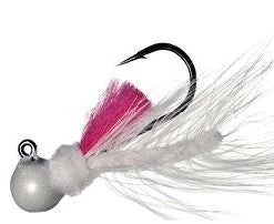 Gunarama Aero Jig 1/8oz White/ Cerise Steelhead Gear