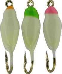 Gunarama HT Force Lures Predator Glow Jigs #10 (3pk) Non- Lead
