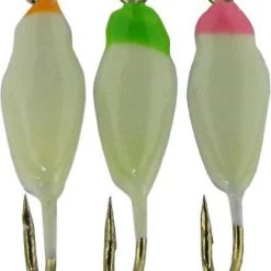 Gunarama HT Force Lures Predator Jig Glow # 8 (3pk) Ice Fishing Tackle