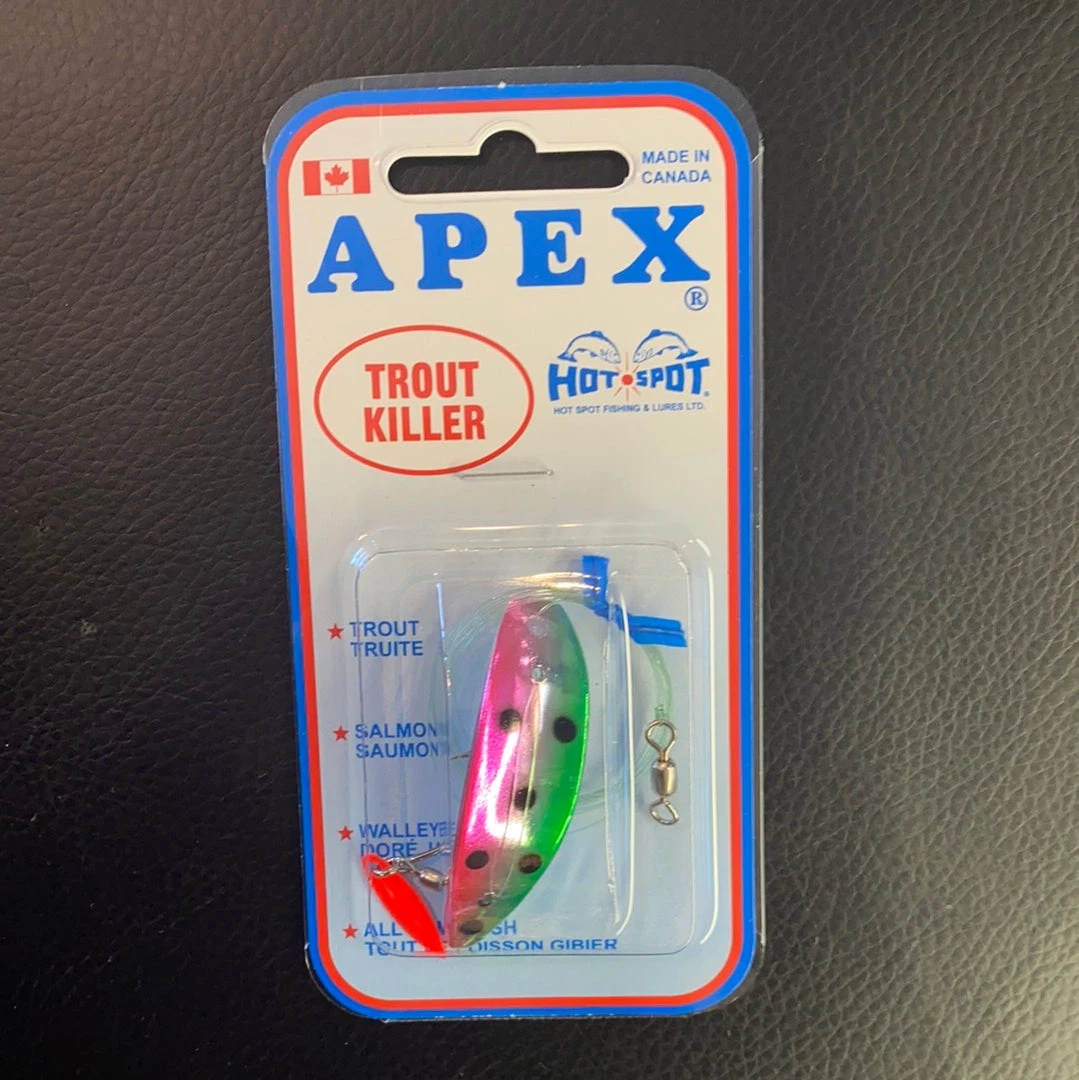 Gunarama Apex 1.5 Trout Killer #409T Watermelon Hot Spot Apex Lures 1 Gunarama Apex 1.5 Trout Killer #409T Watermelon Hot Spot Apex Lures