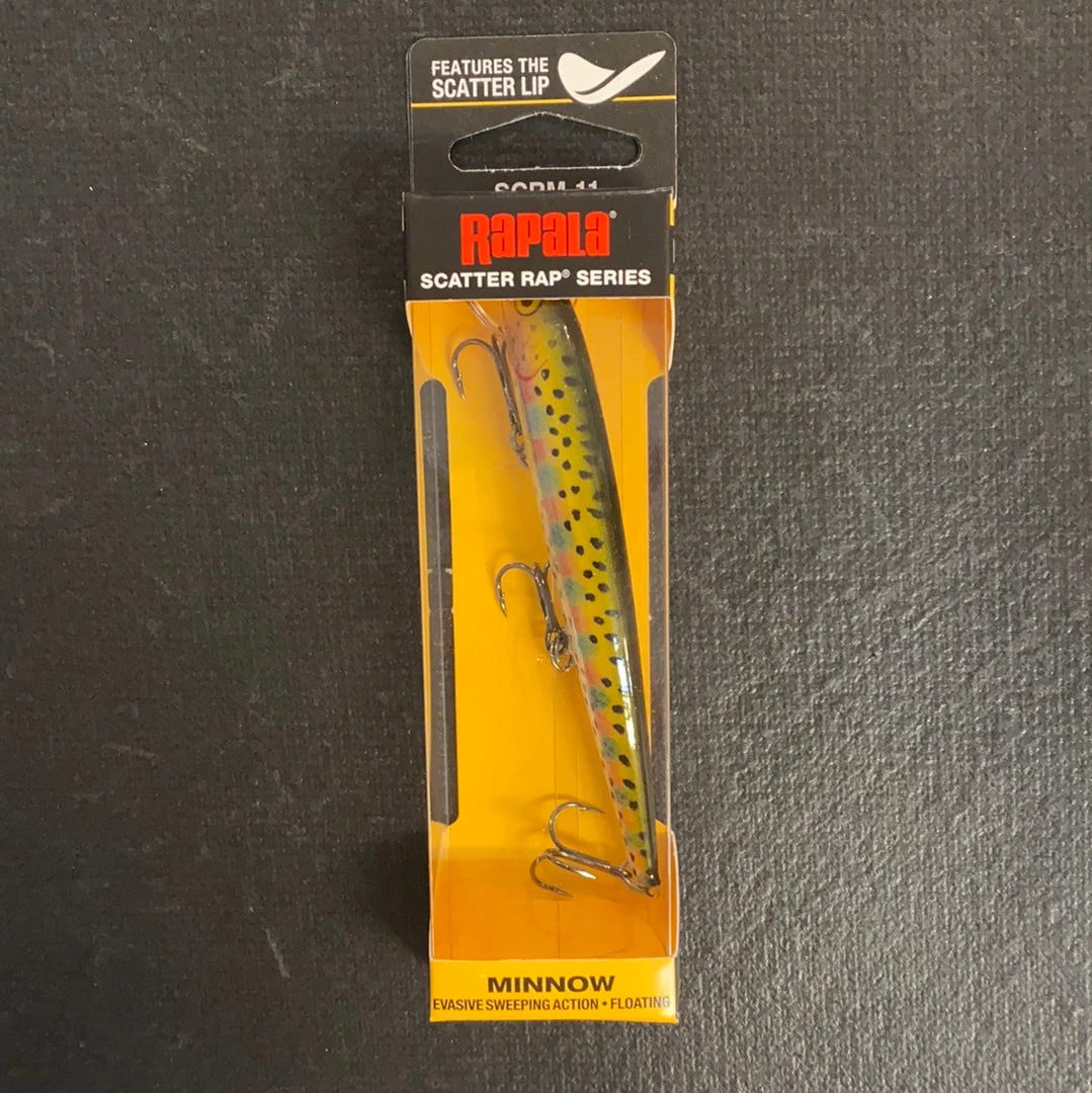 Big Rock Rapala Scatter Minnow (Rainbow Trout) 1 Big Rock Rapala Scatter Minnow (Rainbow Trout)