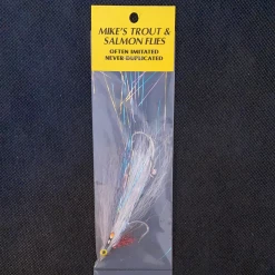 Mike's Trout & Salmon Flies Mike's Grey/ Red Beard Fly