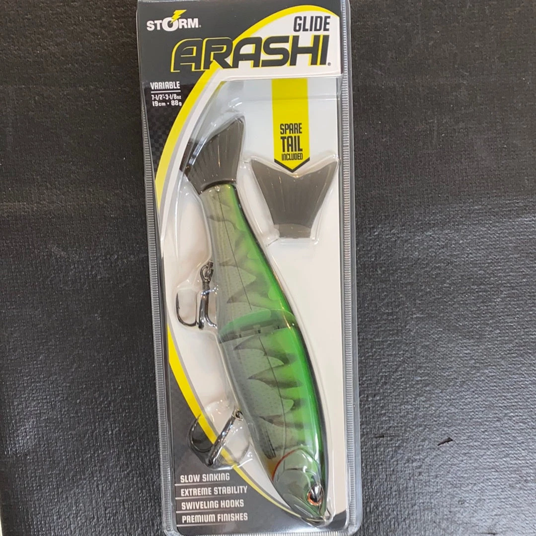 Big Rock Storm Arashi Glide 7.5" 1/8oz Plastic’s 1 Big Rock Storm Arashi Glide 7.5" 1/8oz Plastic’s