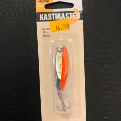 Gunarama Kastmaster 3/8 (chrome/ Flame) Trolling Spoons