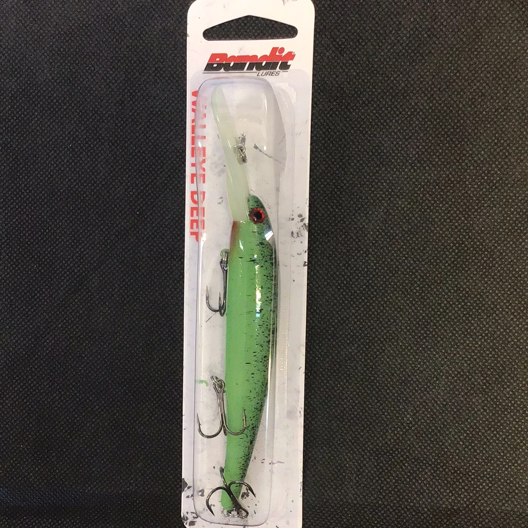 Big Rock Bandit Green Back Splatter Bandit Lures 1 Big Rock Bandit Green Back Splatter Bandit Lures