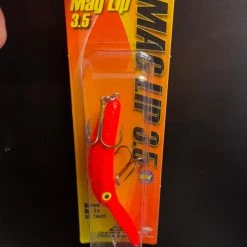 Superfly Flies Mag Lip & Kwikfish Lures Mag Lip 3.5 Fluorescent Red