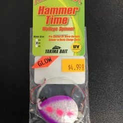Gunarama Hildebrandt Hammer Time Walleye Spinner Purple Haze