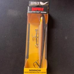 Superfly Flies Rapala Scatter Rap Minnow (golden Alburnus)