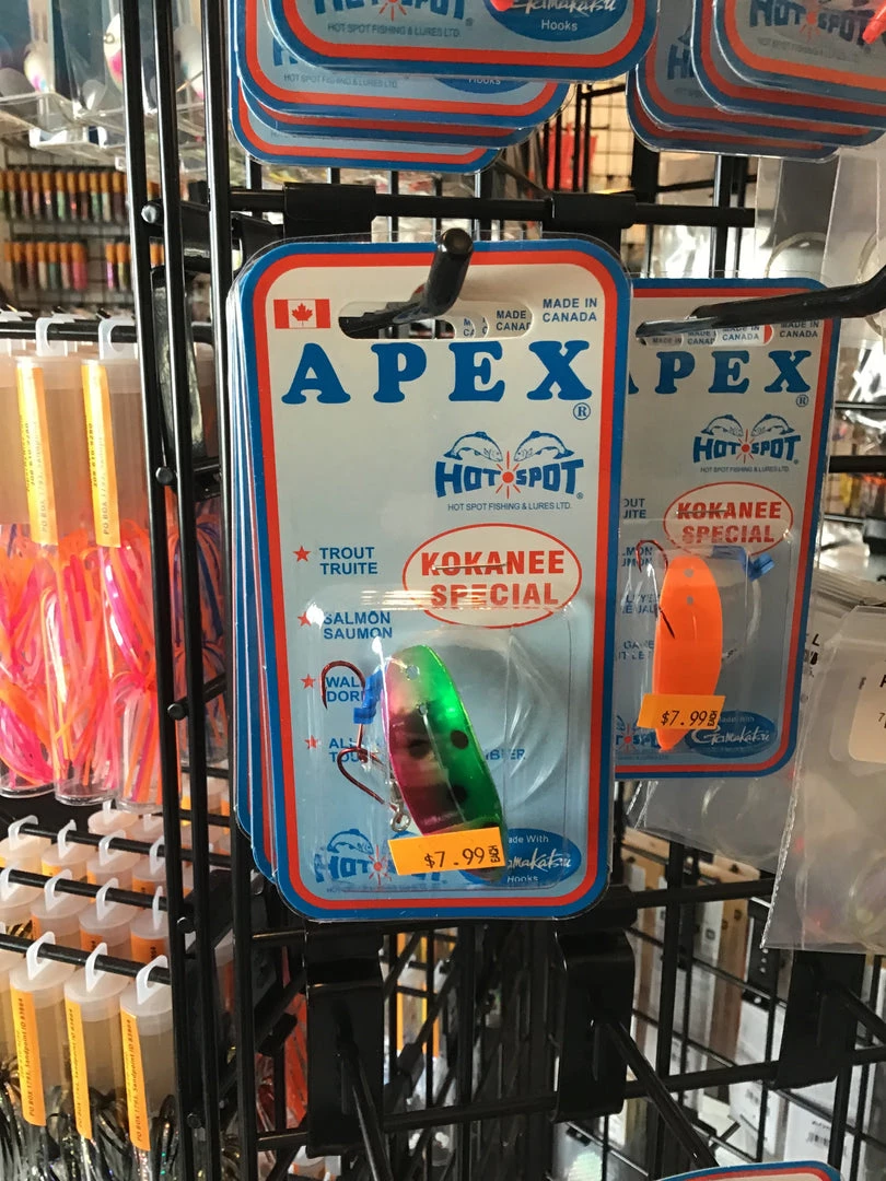 Gunarama Hot Spot Apex Lures Apex 1.5 Kokanee Special #409K Watermelon 1 Gunarama Hot Spot Apex Lures Apex 1.5 Kokanee Special #409K Watermelon