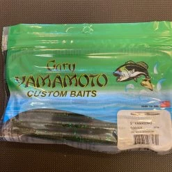 Superfly Flies Plastic’s Gary Yamamoto 5" YAMASENKO Watermelon/ Black Green Flake