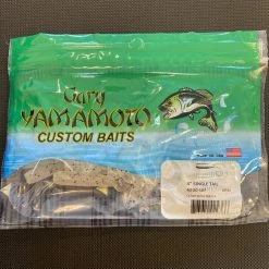 Superfly Flies Gary Yamamoto 4" Clear/ Black Flake Plastic’s