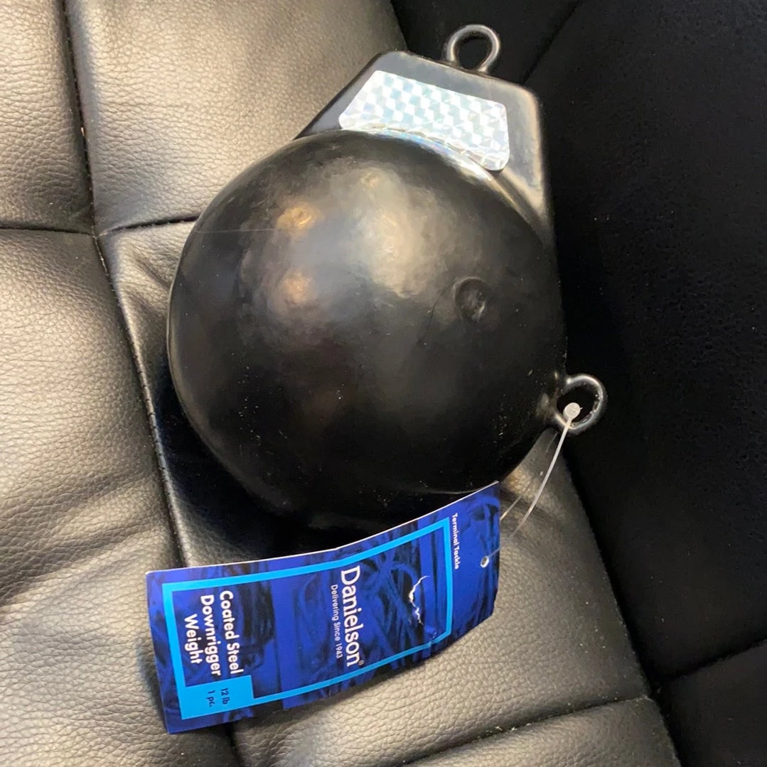 Big Rock Daniels Downrigger Weight 12lb Hooks And Sinkers 1 Big Rock Daniels Downrigger Weight 12lb Hooks And Sinkers